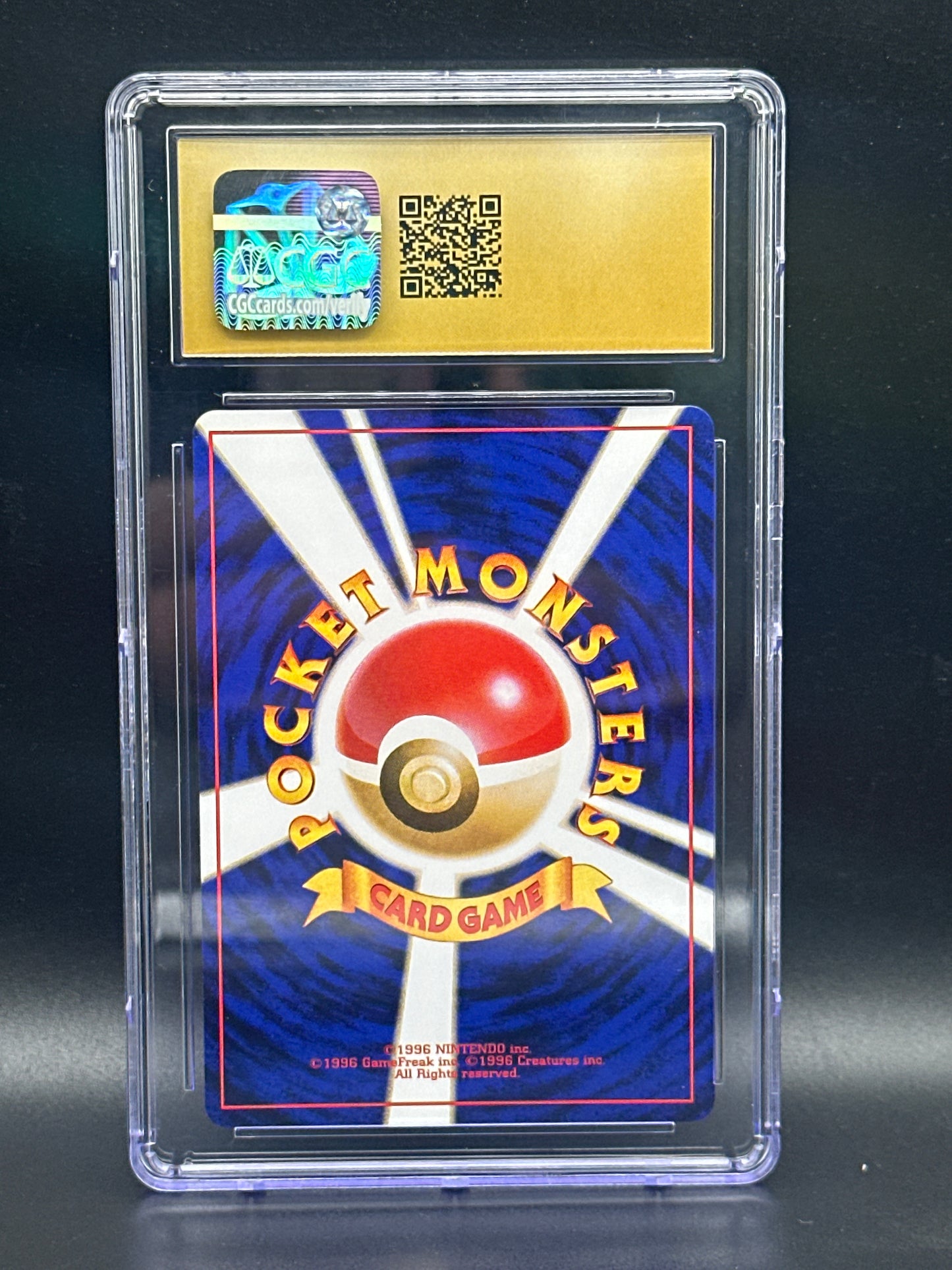 Bills Teleporter (Japanese) Bulbadaur Deck CGC 10 Pristine