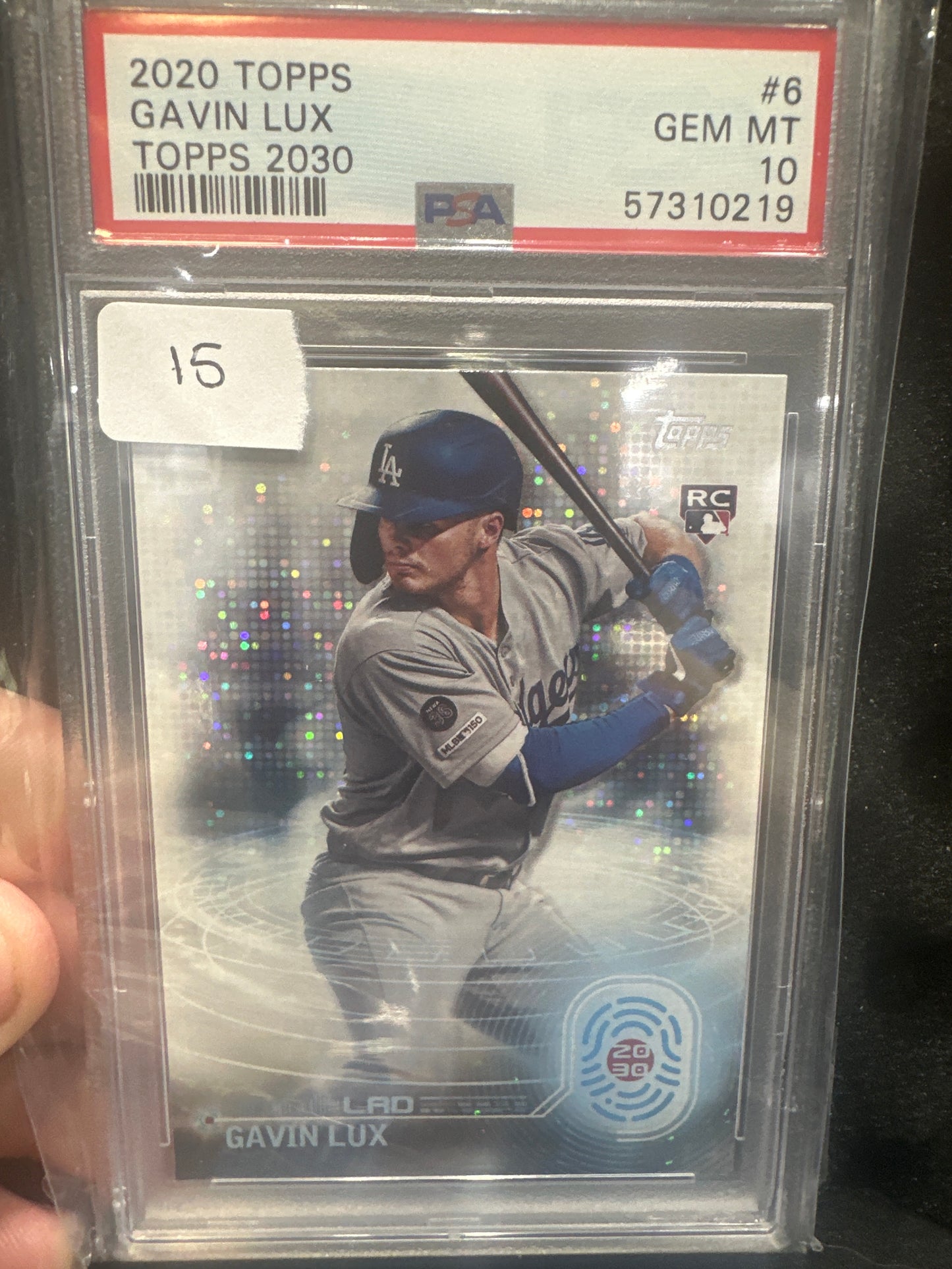 Gavin Lux 6 2020 Topps 2030 PSA 10