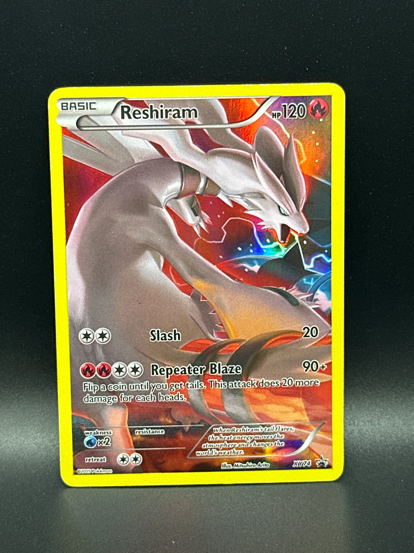 #XY74 Reshiram (Full Art Promo) XY Promos