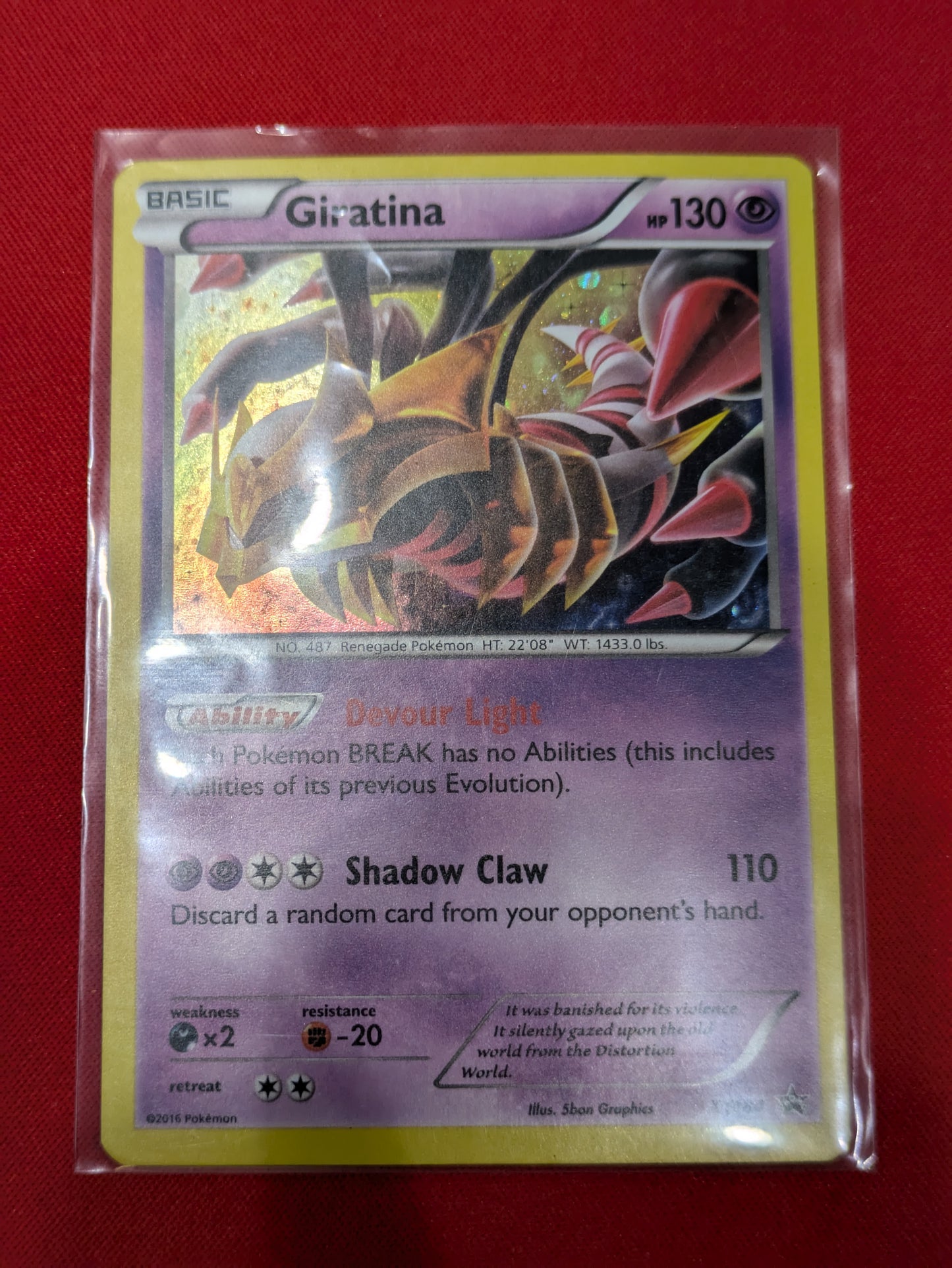 #XY184 Giratina XY Promos