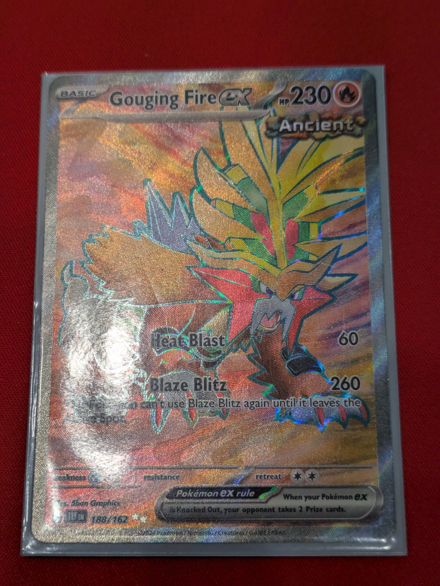 #188/162 Gouging Fire ex SV05: Temporal Forces