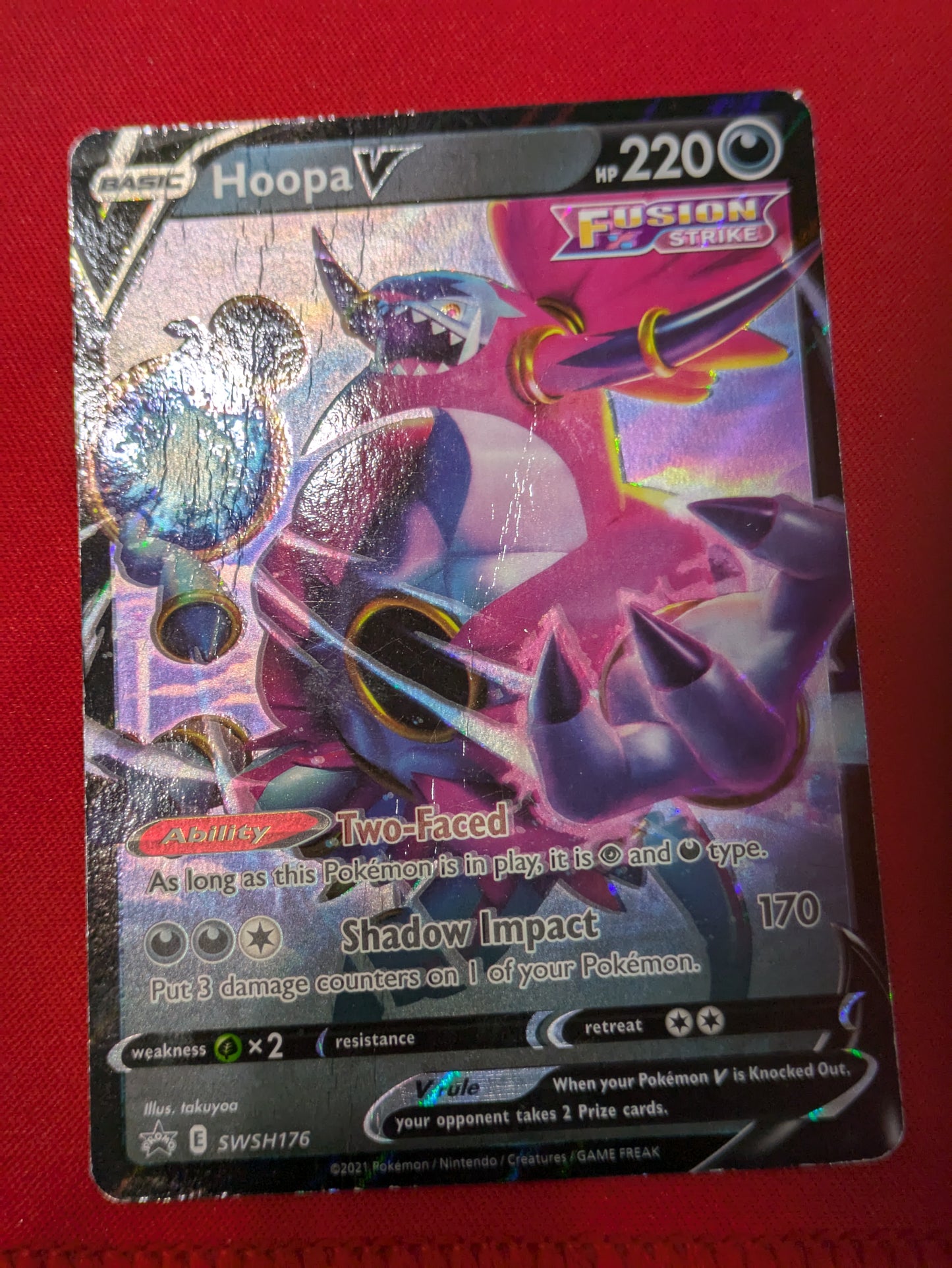 #SWSH176 Hoopa V SWSH: Sword & Shield Promo Cards