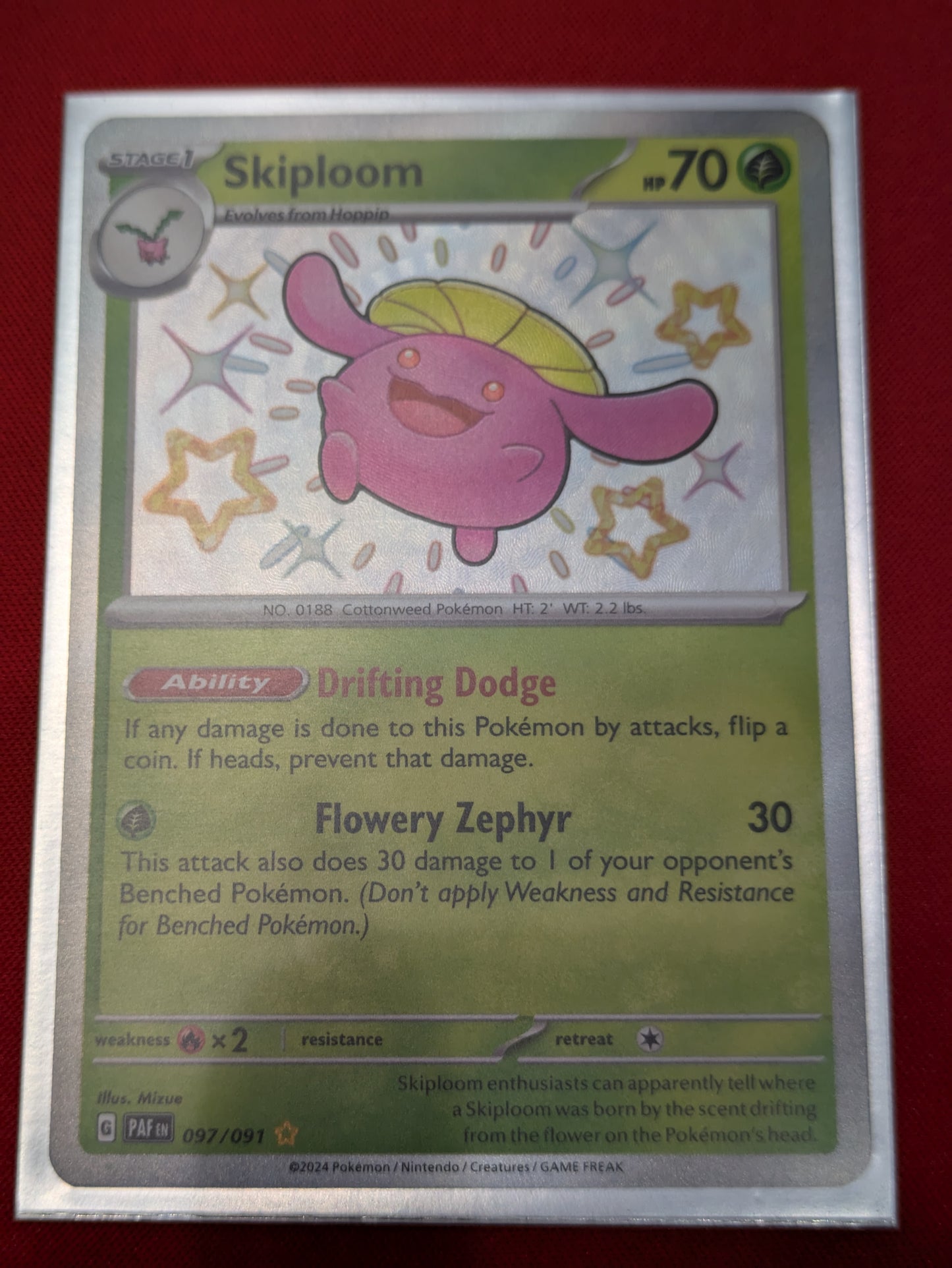 #097/091 Skiploom SV: Paldean Fates
