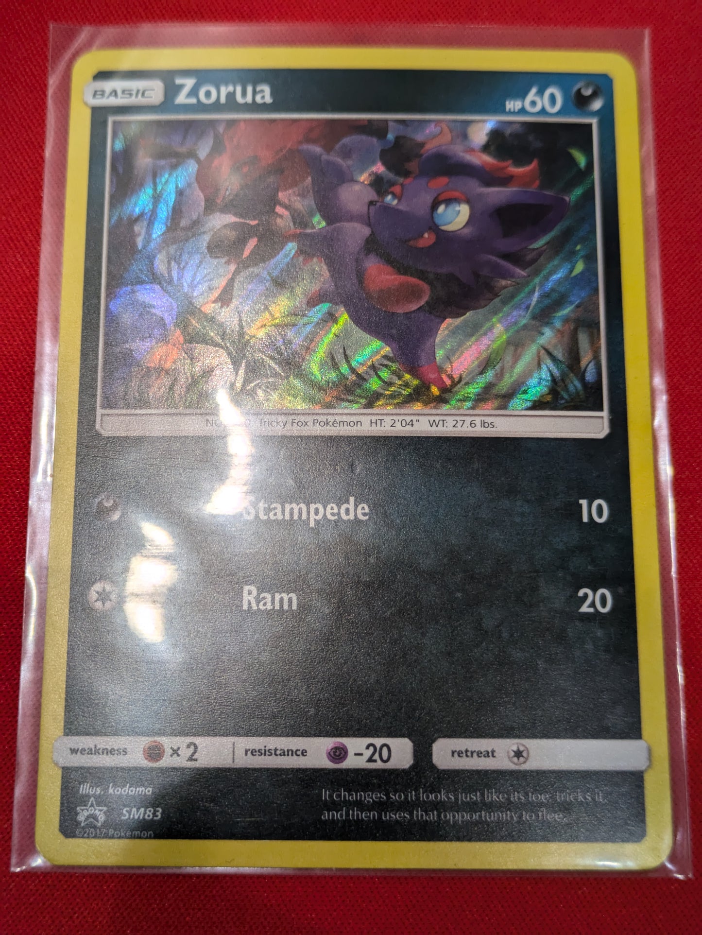 #SM83 Zorua SM Promos