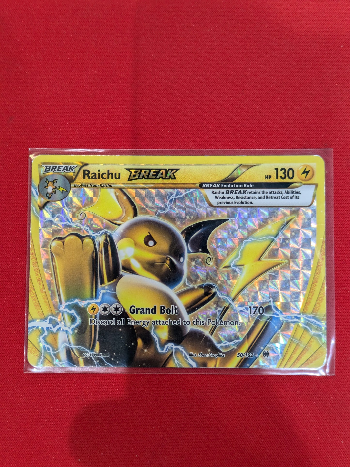 XY - BREAKthrough #50/162 Raichu BREAK