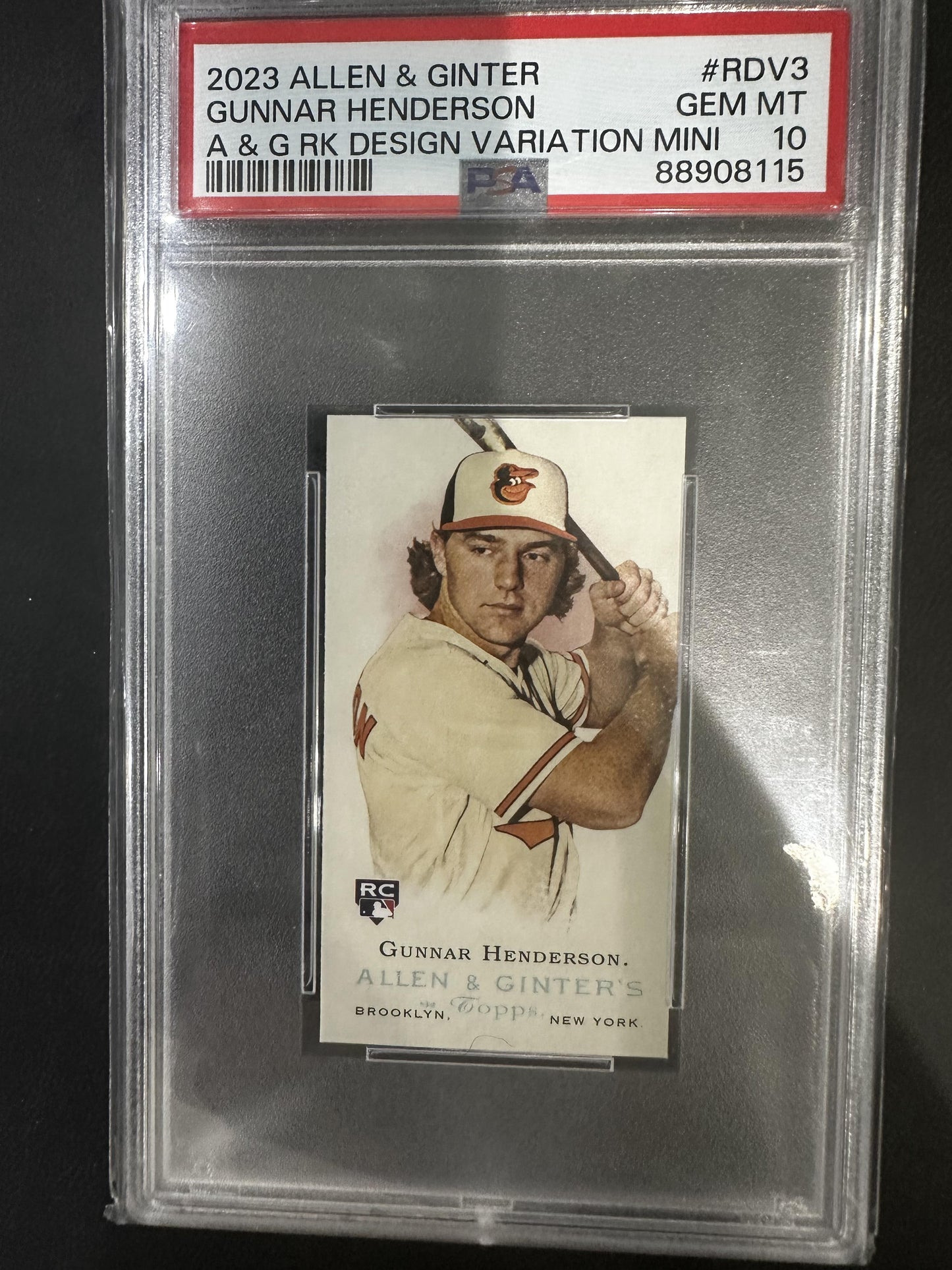 Allen & Ginter #L-AB Gunnar Henderson Variation Mini