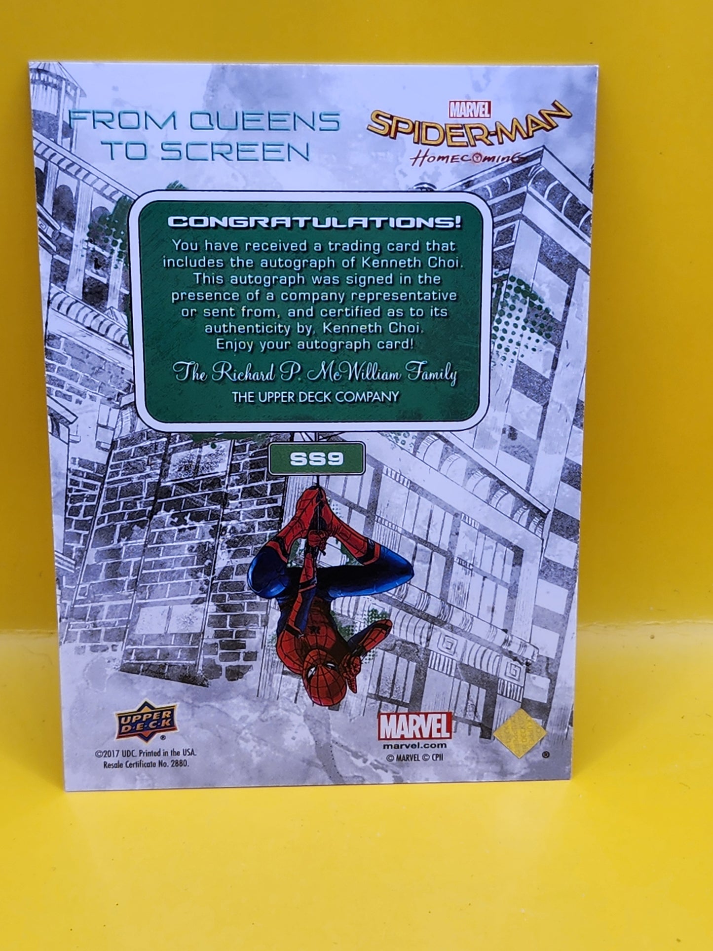 2017 Marvel Spider-Man Homecoming #SS16  Rice as Betty Homecoming -From Queens