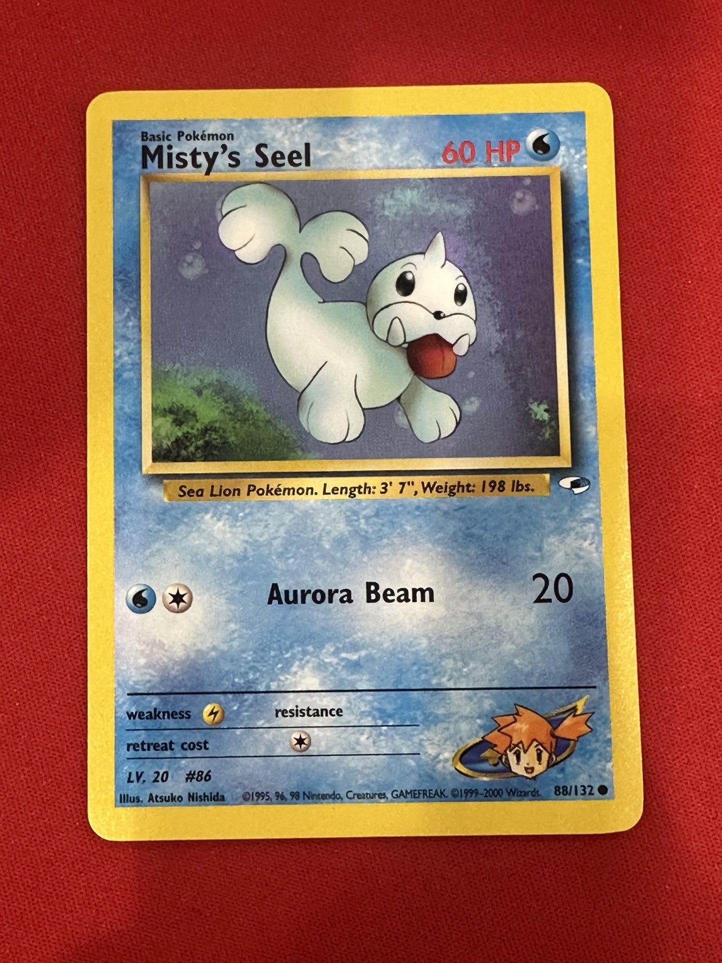 #088/132 Misty's Seel Gym Heroes