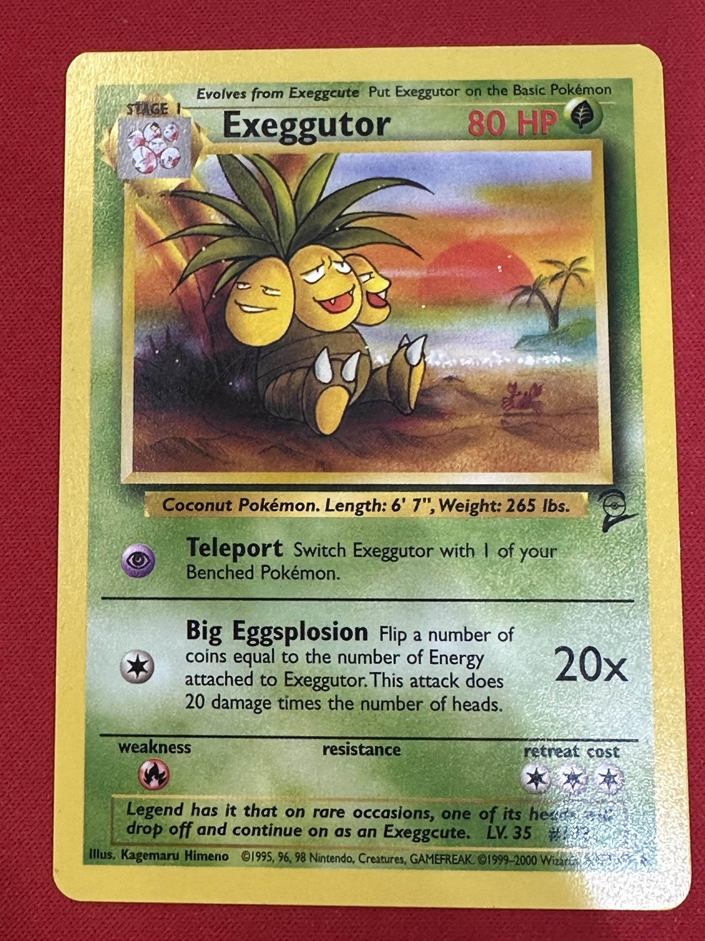 #039/130 Exeggutor Base Set 2