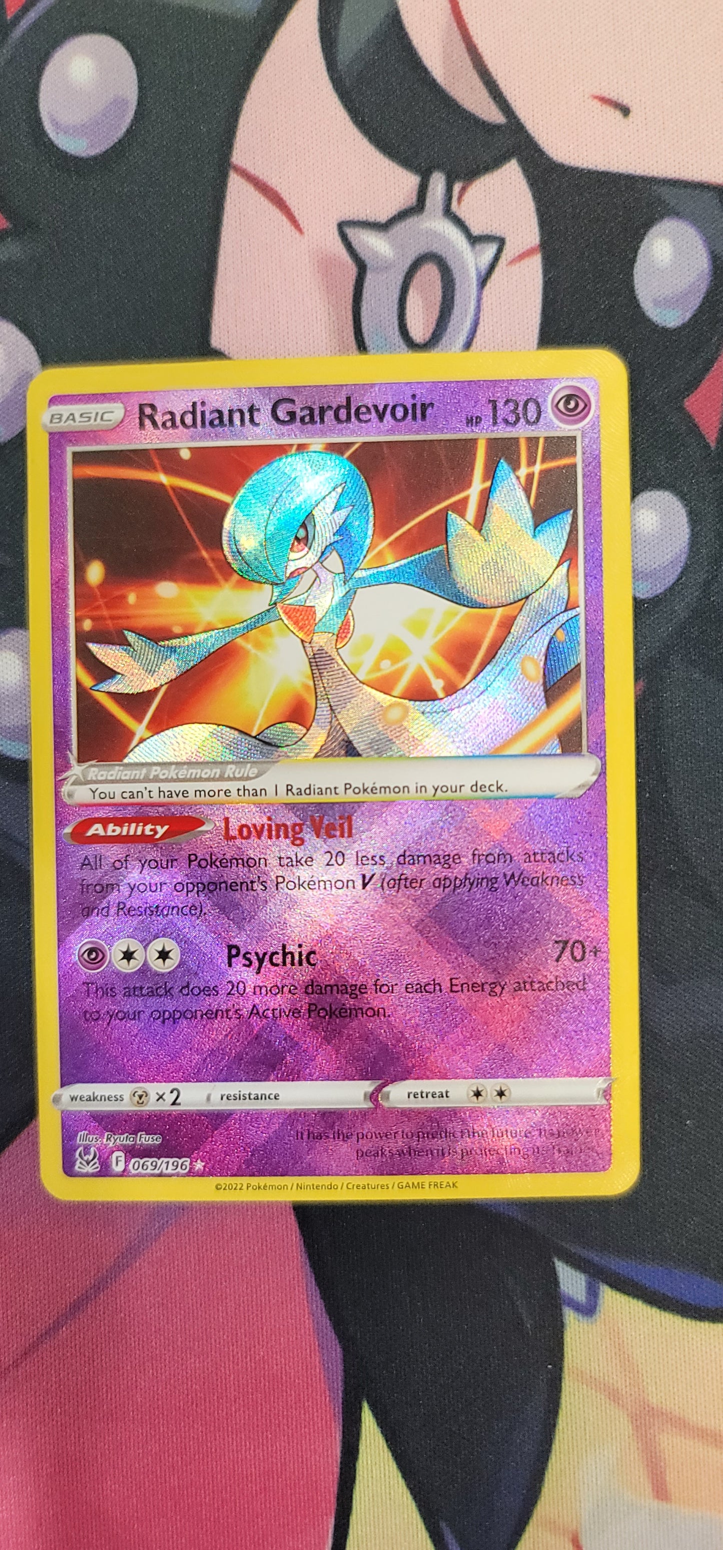 #069/196 Radiant Gardevoir SWSH11: Lost Origin Radiant Rare tcg