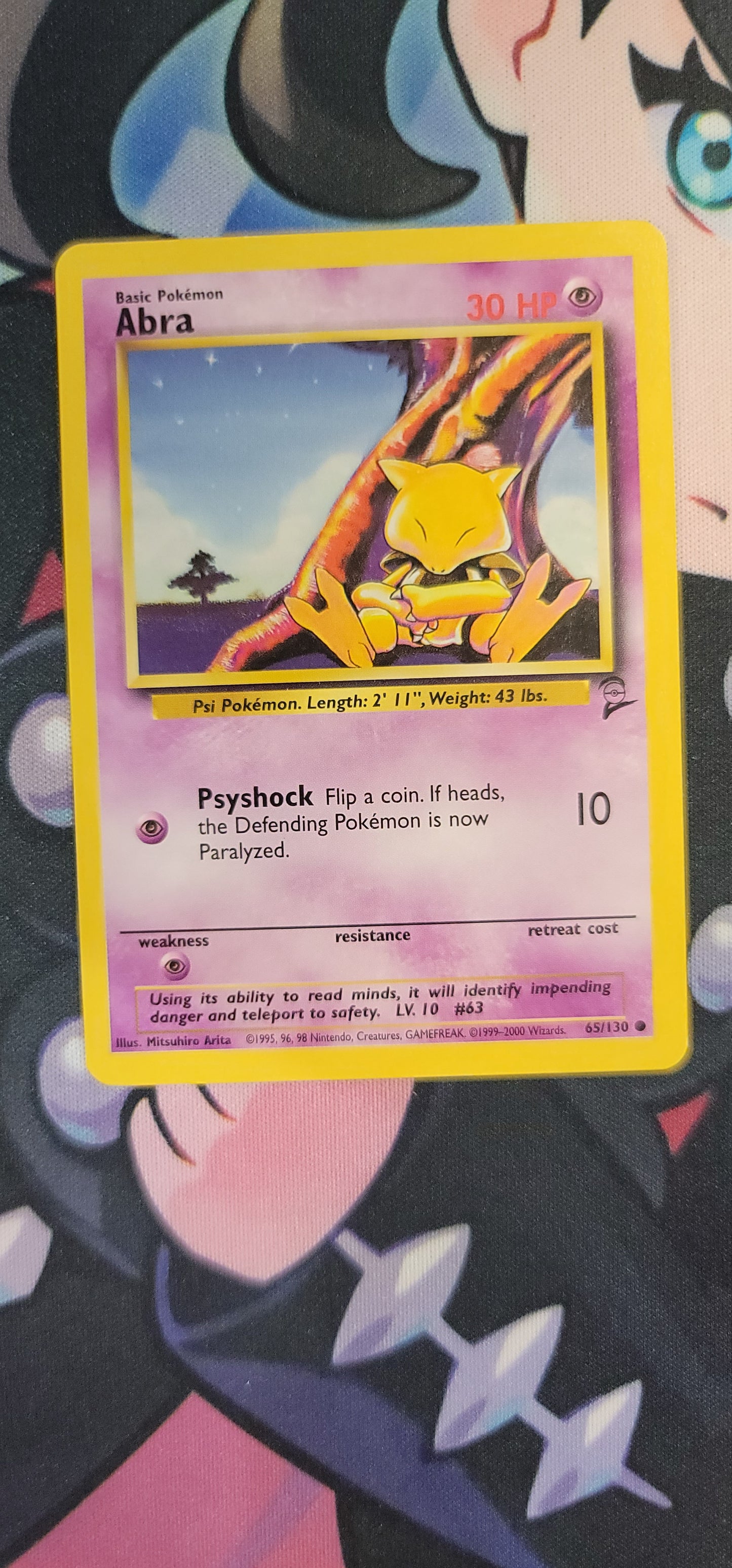 #043/102 Abra Base Set Common tcg