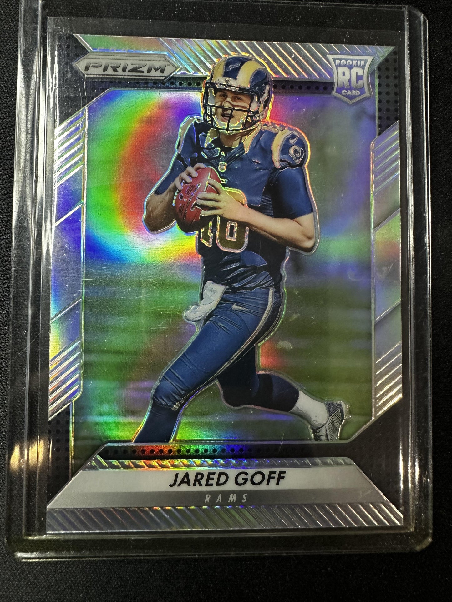 #208 Jared Goff 2016 Panini Prizm Los Angeles Rams sports Prizm