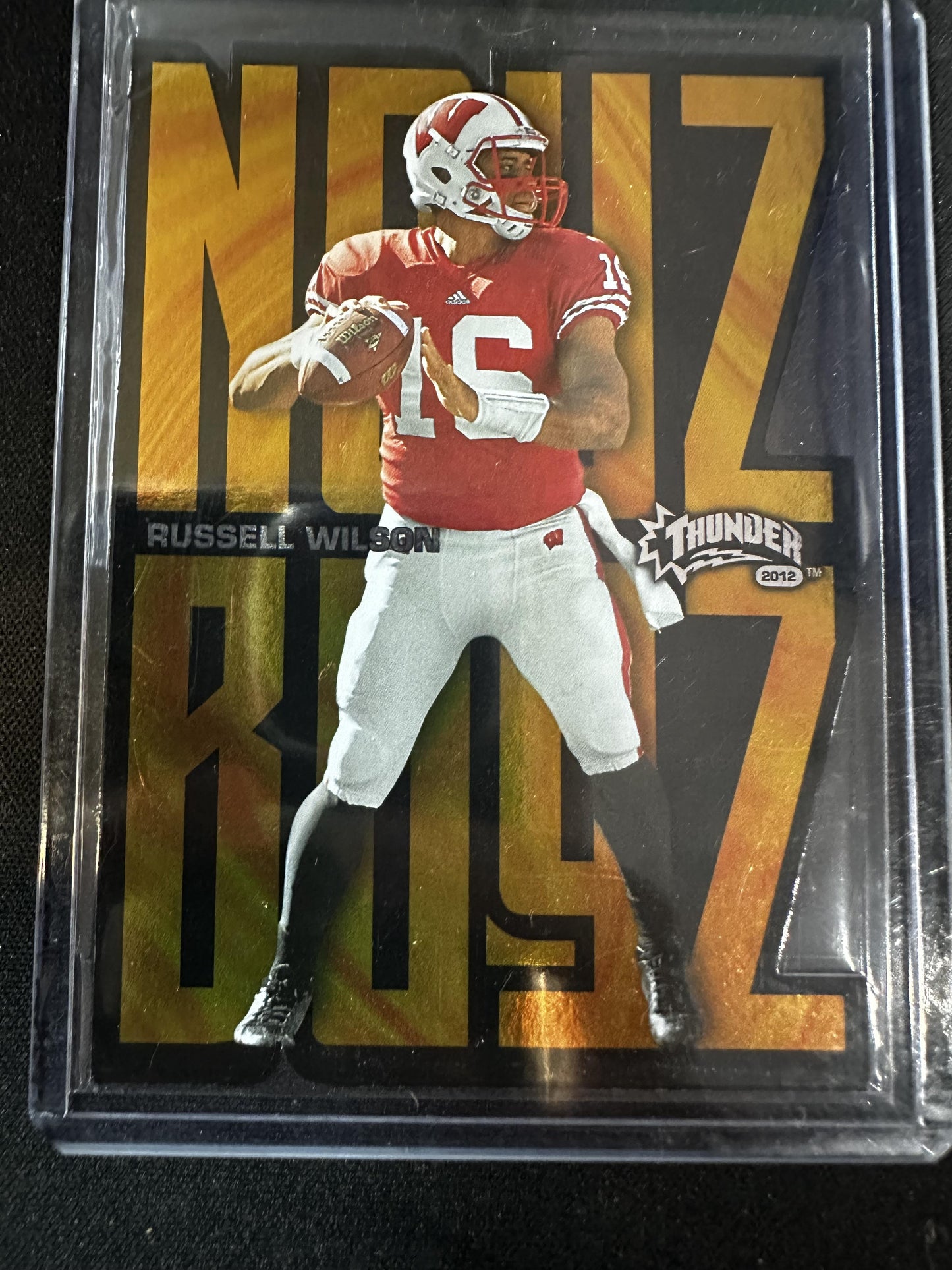 #10NB Russell Wilson 2012 Fleer Retro UltraThunder Noyz Boyz