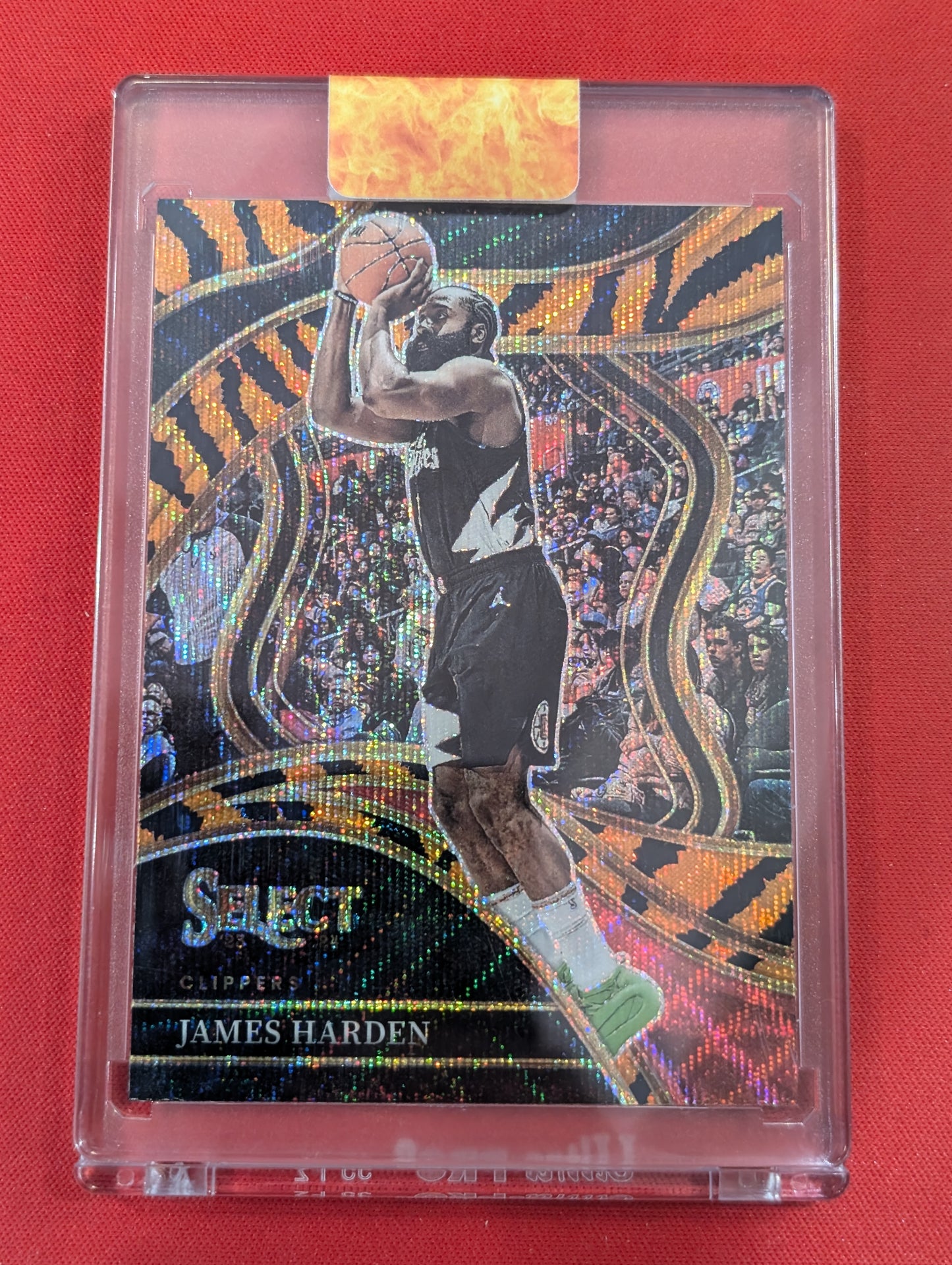 #264 James Harden 2023-24 Panini Select Los Angeles Clippers sports Tiger Prizms