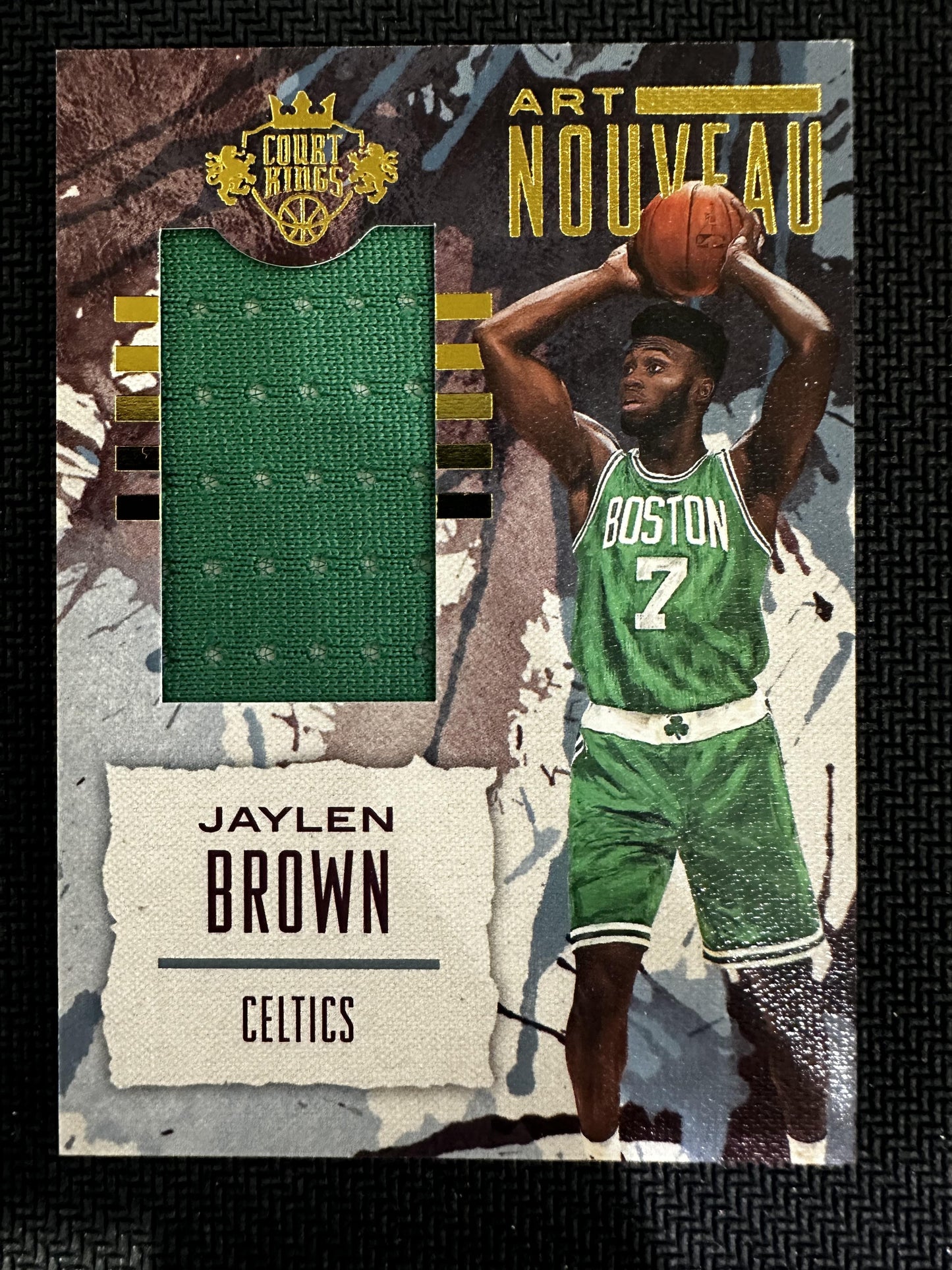 #2 Jaylen Brown 2016-17 Panini Court Kings MEM Boston Celtics sports Art Nouveau