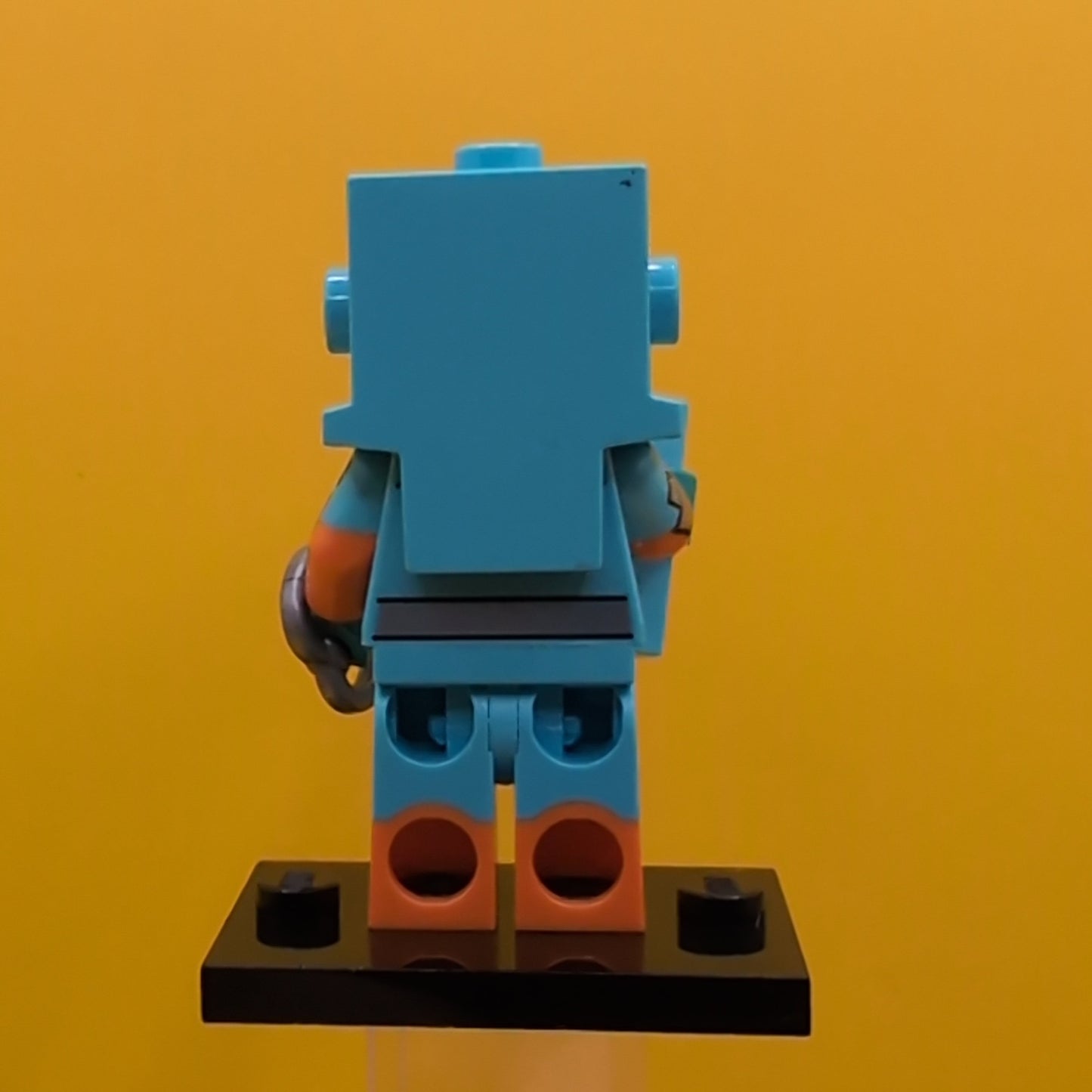 Cardboard Robot col23-6 Series 23 (complete Set with Stand and Accessories) CMF Minifigure Lego