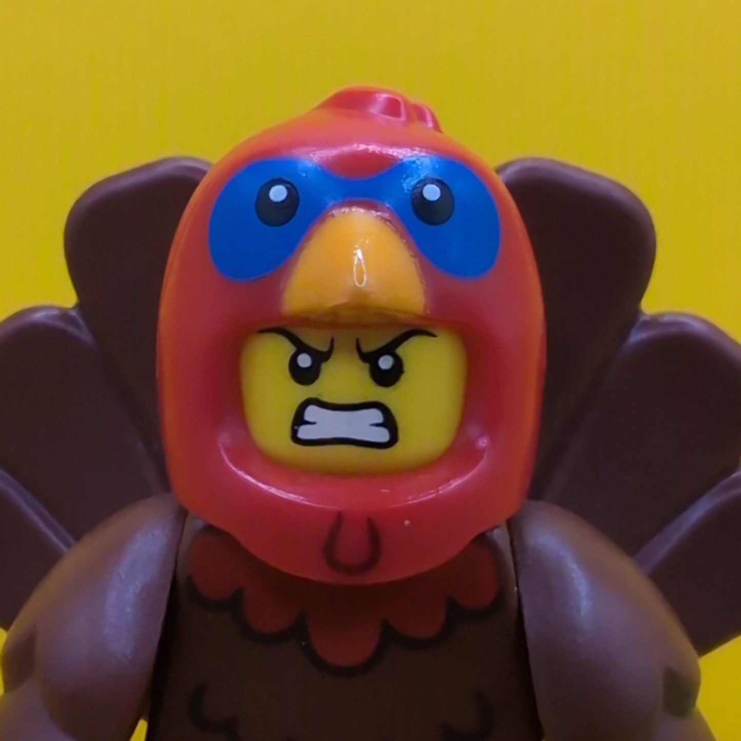 Turkey Costume col23-9 Series 23 (complete Set with Stand and Accessories) CMF Minifigure Lego