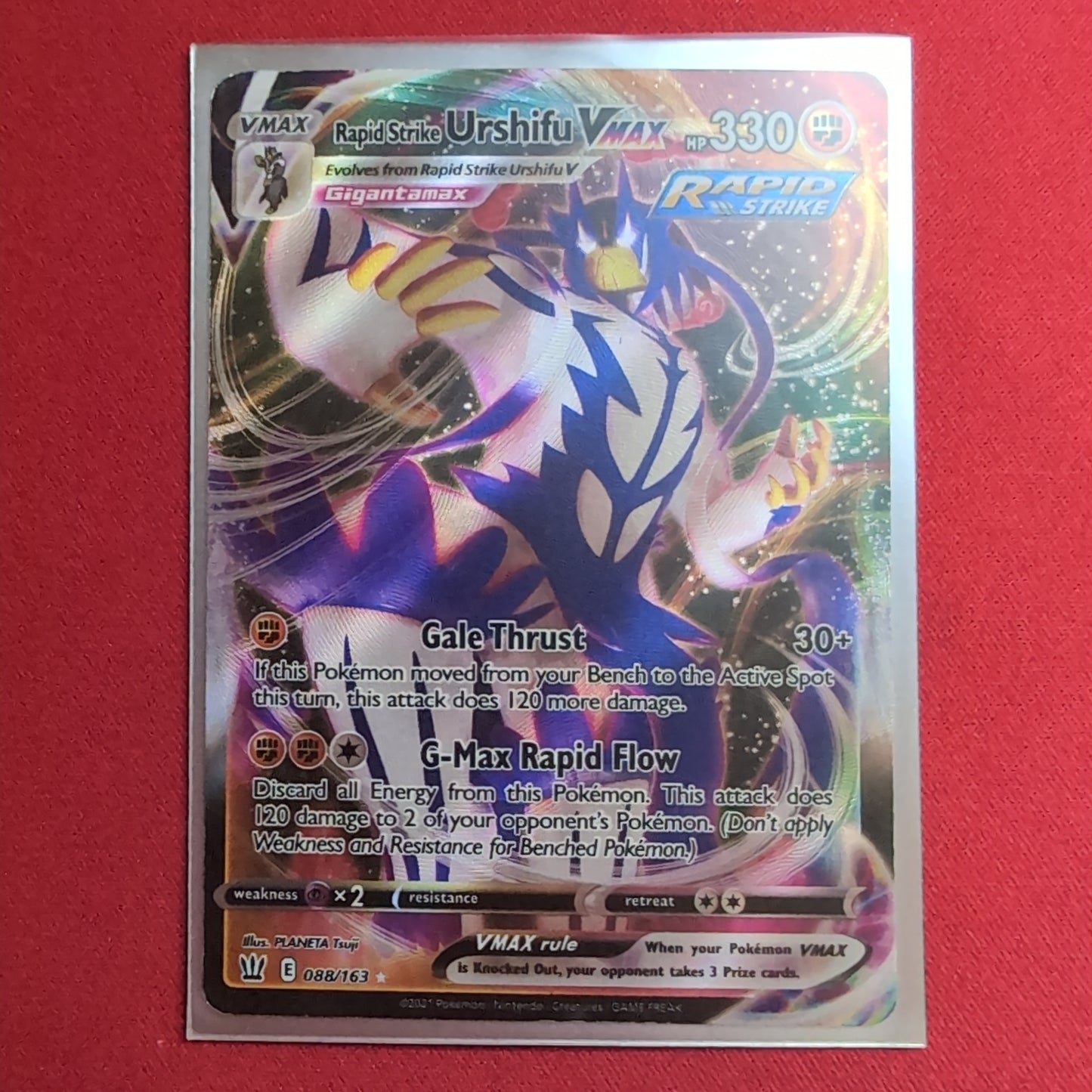 Rapid Strike Urshifu VMAX #88