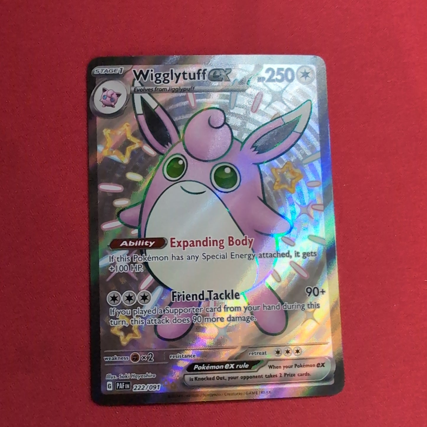 Wigglytuff ex #222