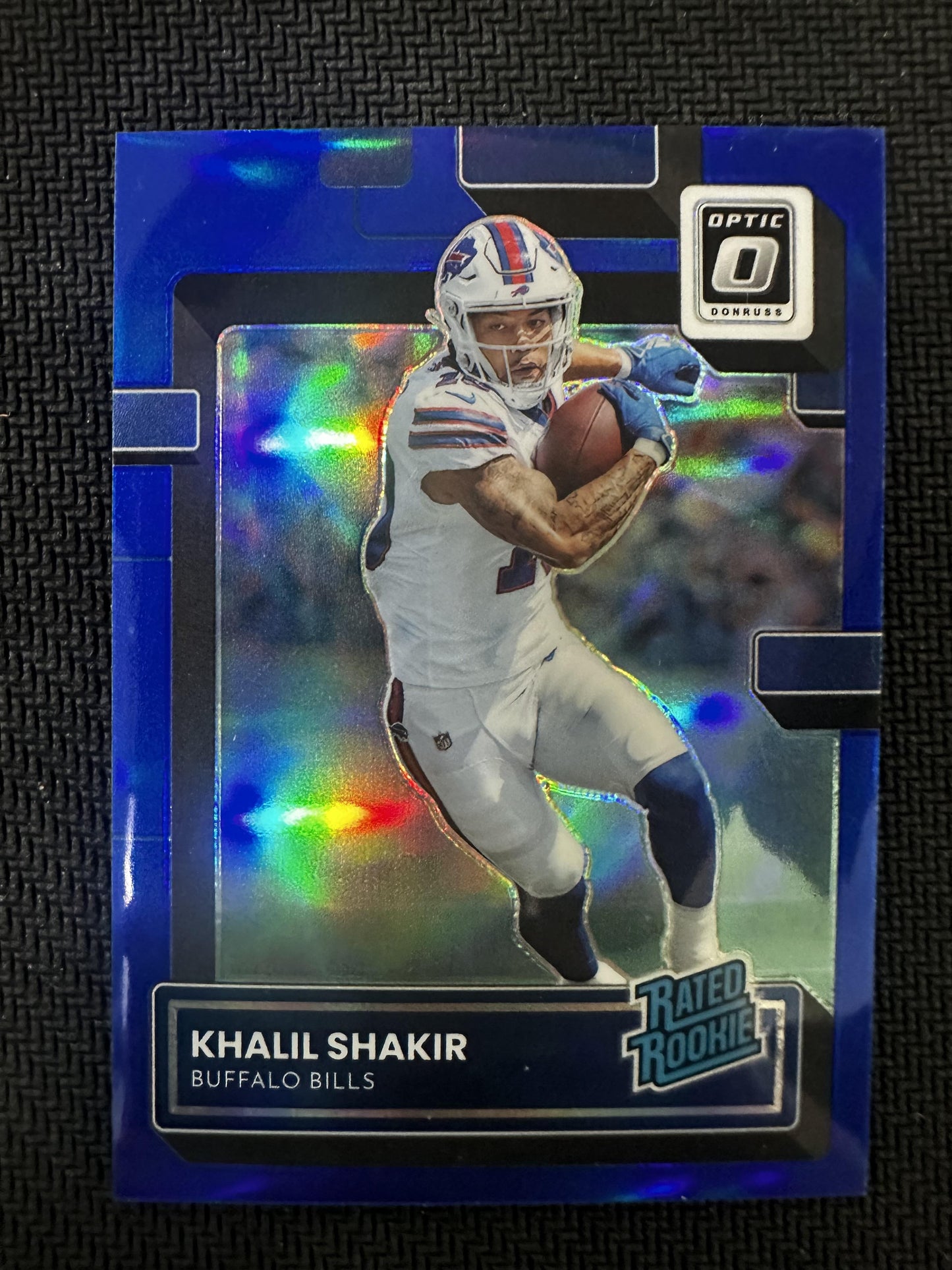 2022 Donruss Optic #294 Khalil Shakir Blue #/179