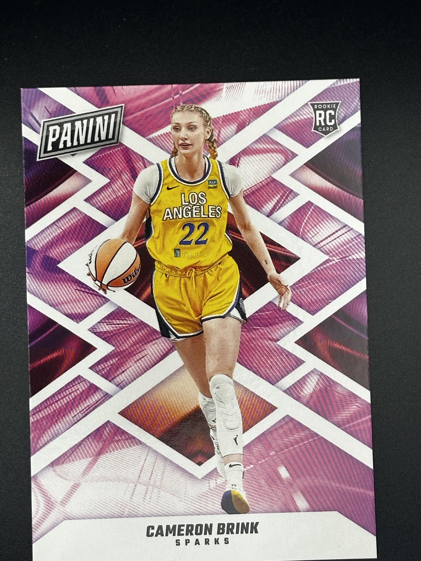 #RC18 Cameron Brink 2024 Panini Black Friday Los Angeles Sparks sports