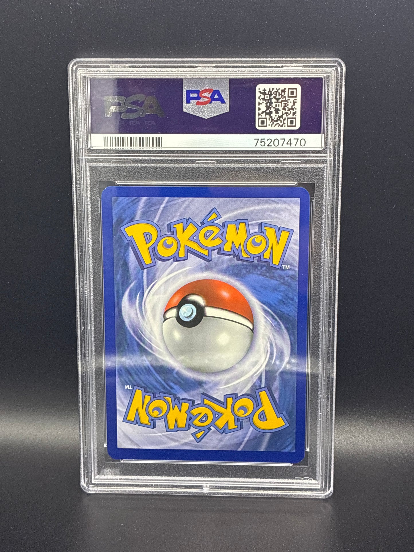 2009 Pokemon League Water Energy (Holo) Crosshatch-Organized Play PSA 9