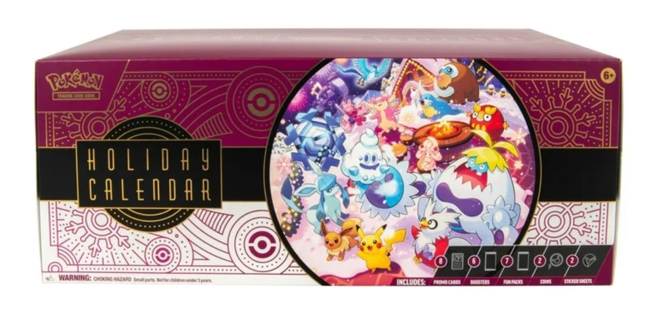 2025 Pokemon holidays calendar