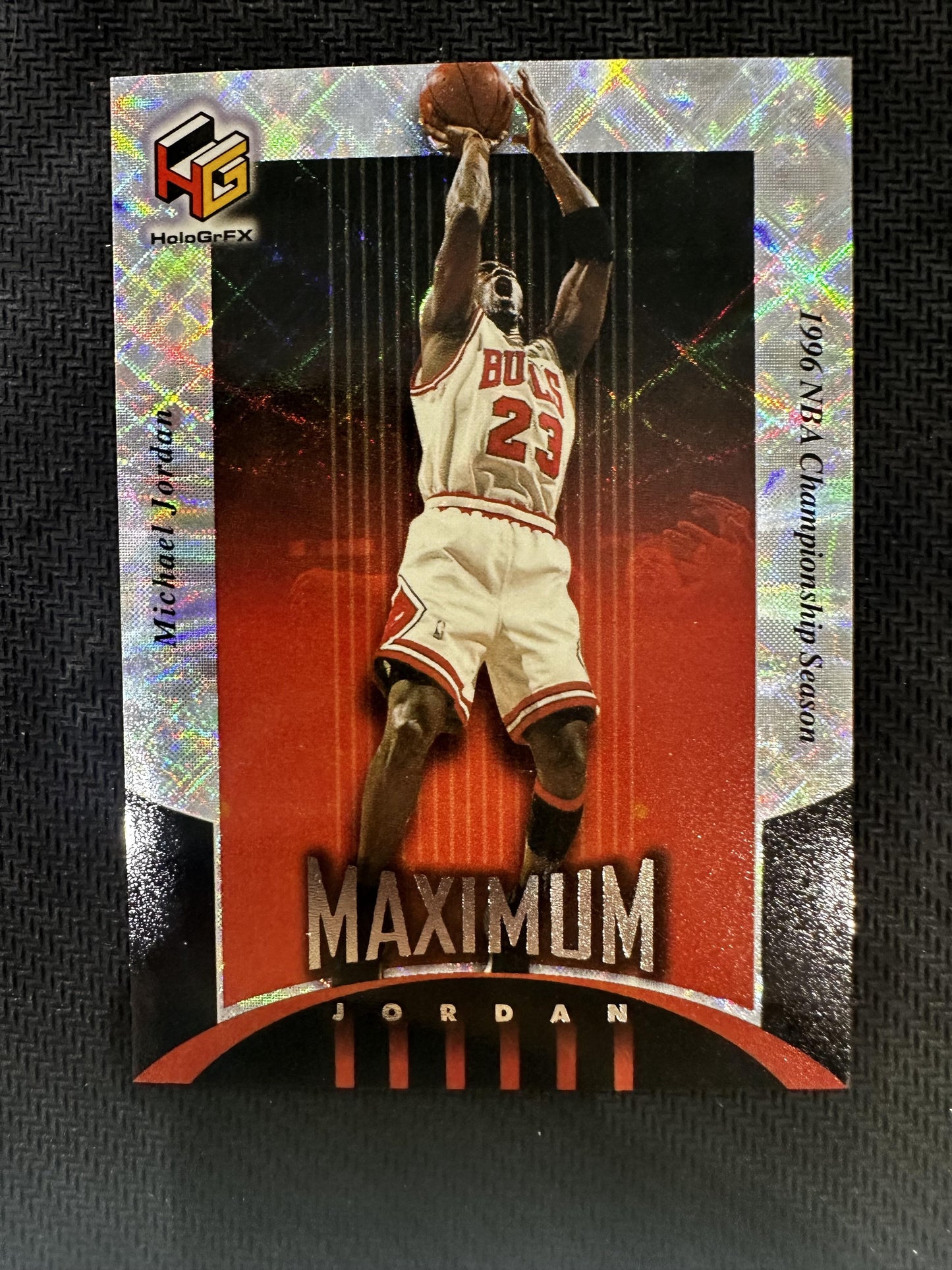 #MJ4 Michael Jordan 1999-00 Upper Deck HoloGrFX Chicago Bulls Maximum Jordan