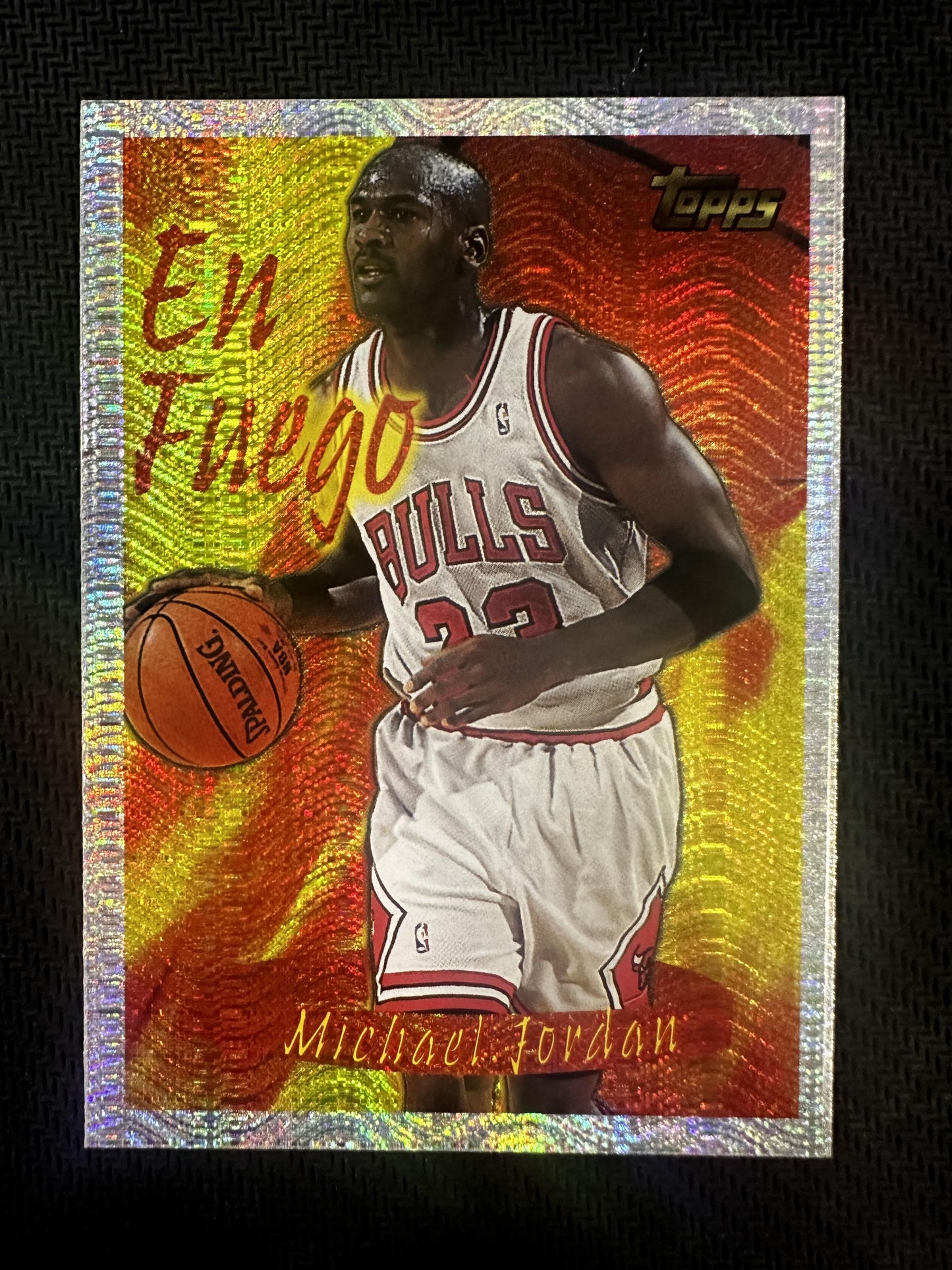 #1 Michael Jordan 1996-97 Topps Chicago Bulls sports Season's Best