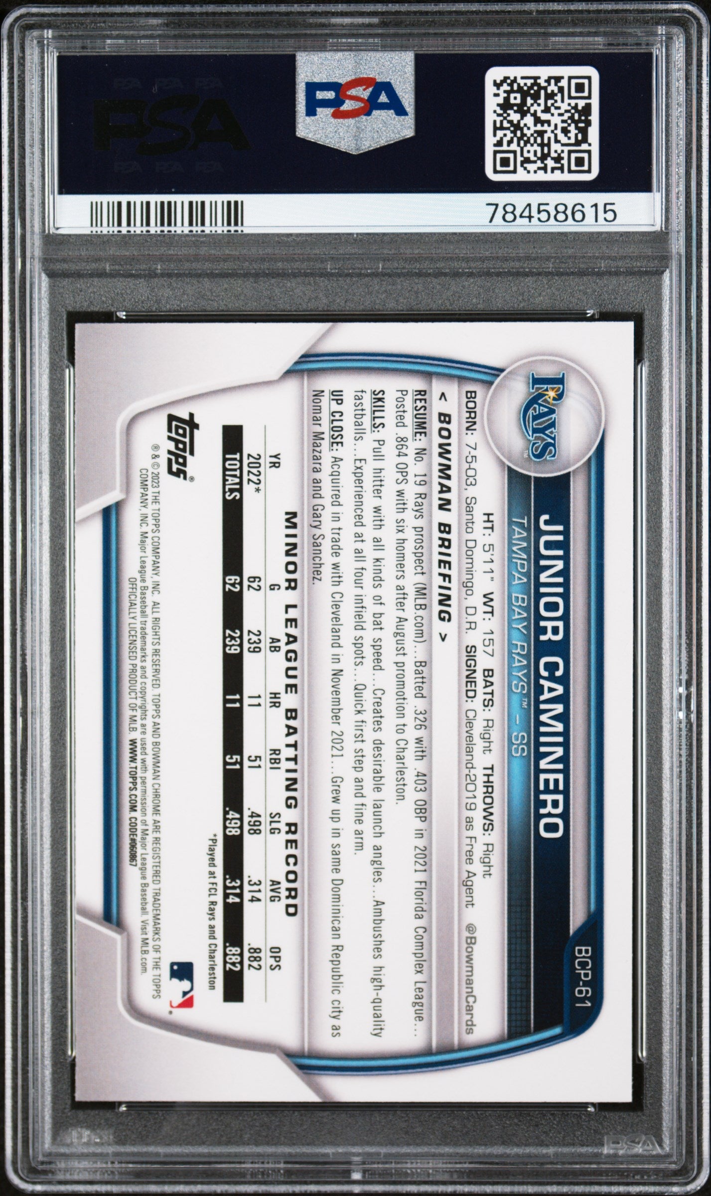 #1 Byron Buxton 2023 Bowman 10 Minnesota Twins GEM-MT sports