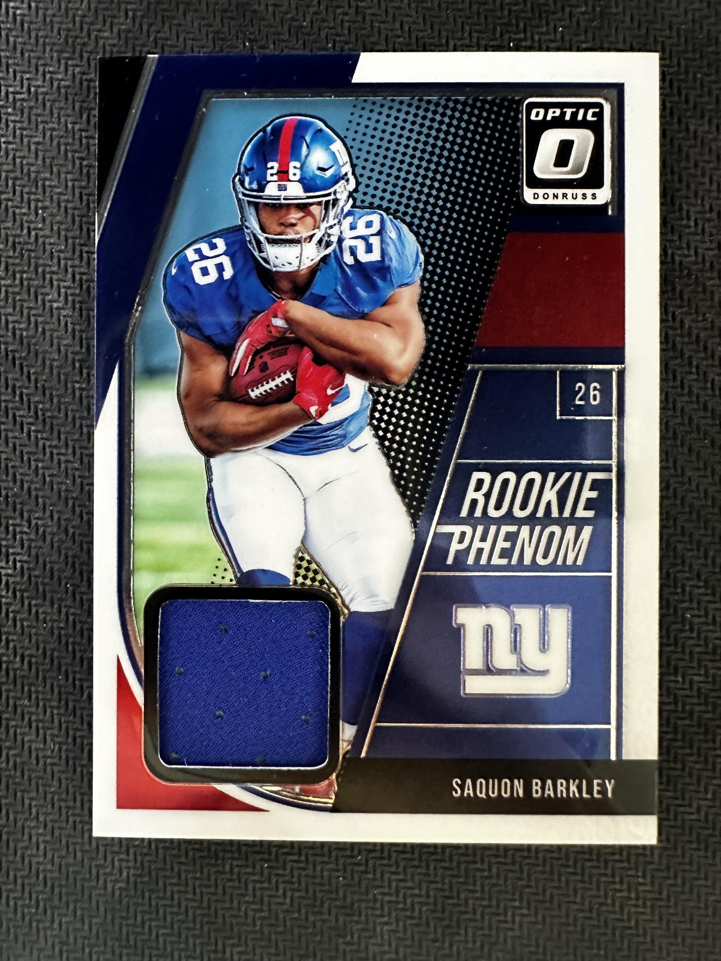 #RP-SB Saquon Barkley 2018 Donruss Optic MEM New York Giants Rookie Phenoms