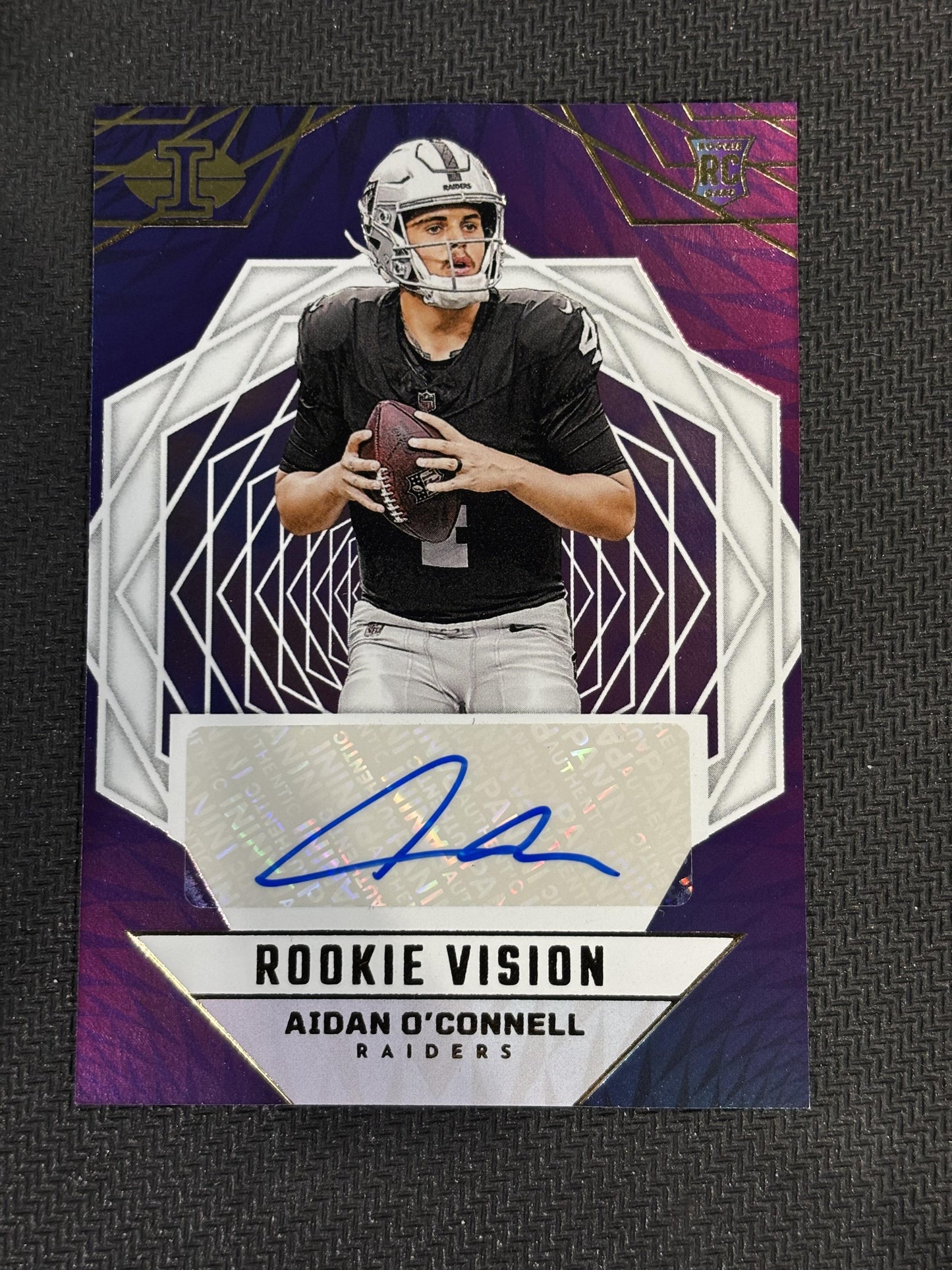 #RVS-ACO Aidan O'Connell 2023 Panini Illusions Auto /199 Vision Signatures