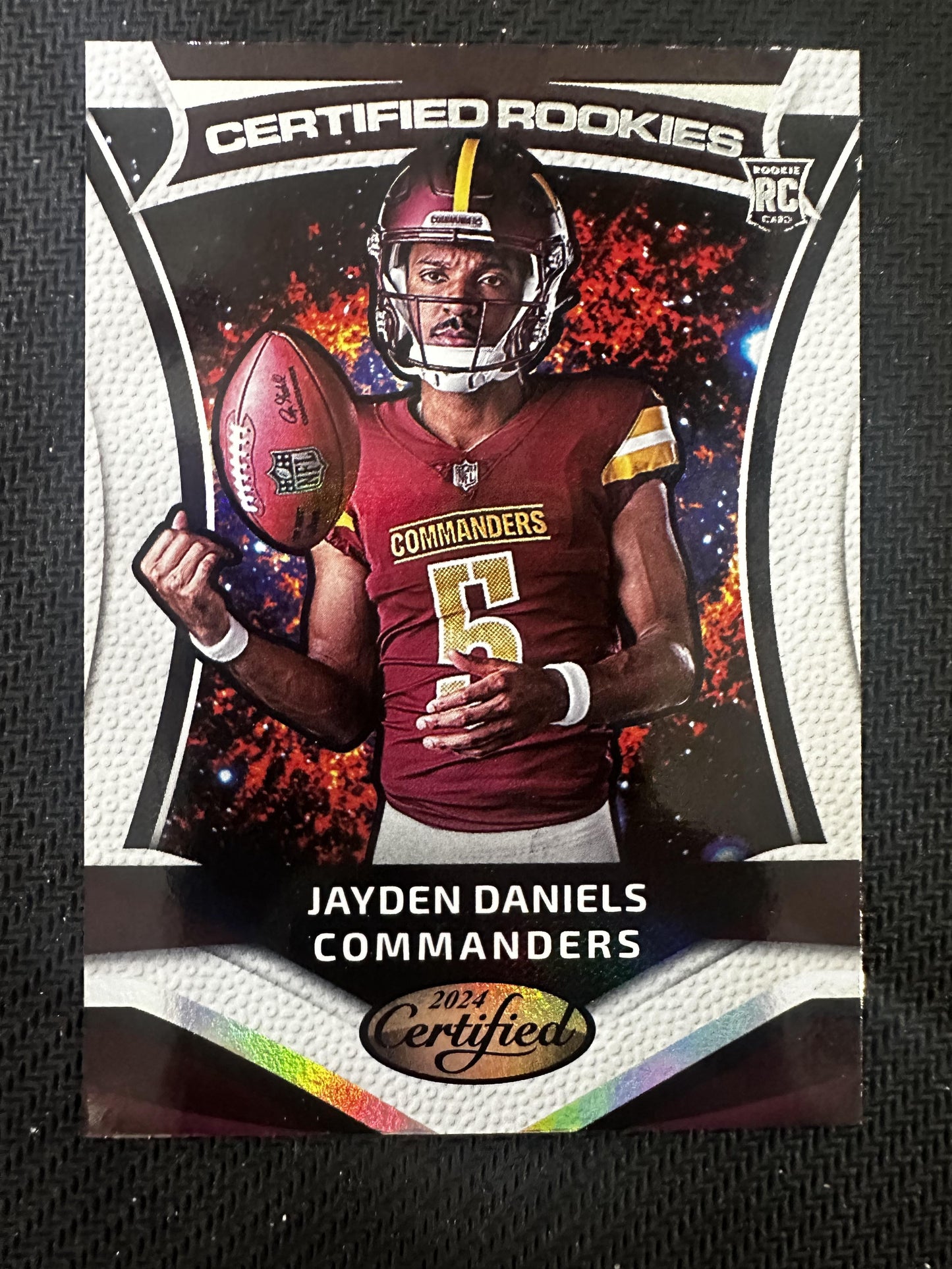 #4 Jayden Daniels 2024 Panini Certified Washington Commanders Certified Rookies