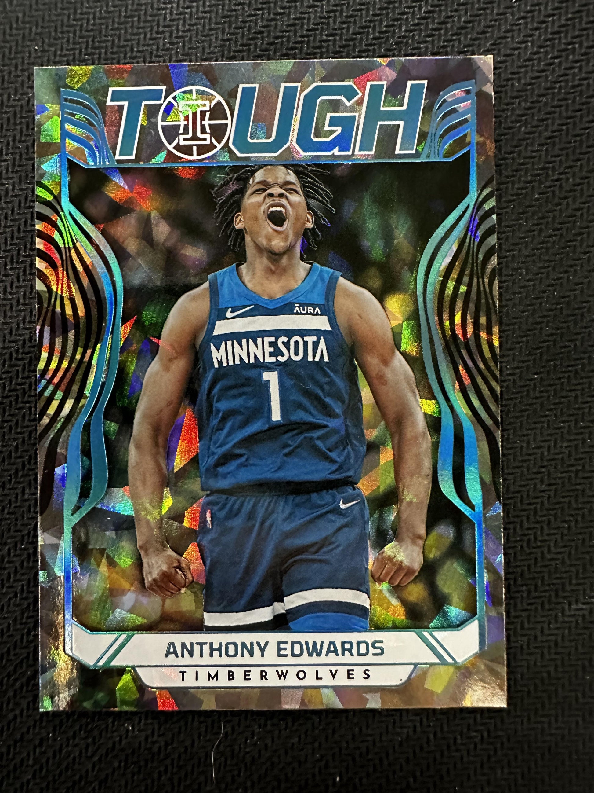 #17 Anthony Edwards 2021-22 Panini Illusions Minnesota Timberwolves sports Tough