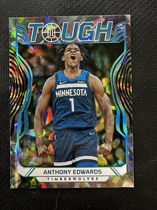 #17 Anthony Edwards 2021-22 Panini Illusions Minnesota Timberwolves sports Tough