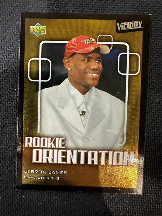 #101 Lebron James 2003-04 Upper Deck Victory RC Rookie Cleveland Cavaliers