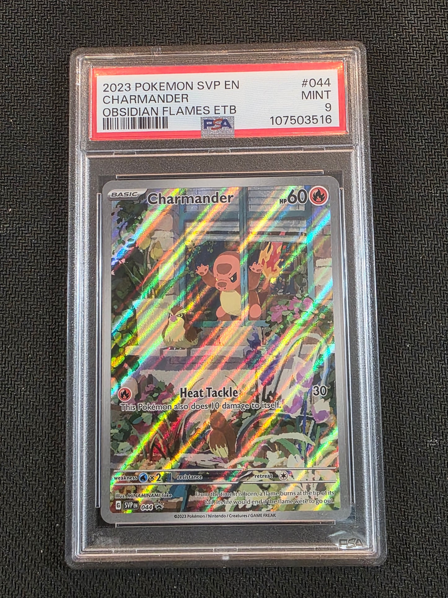 #044 Charmander SV: Scarlet & Violet Promo Cards PSA 9