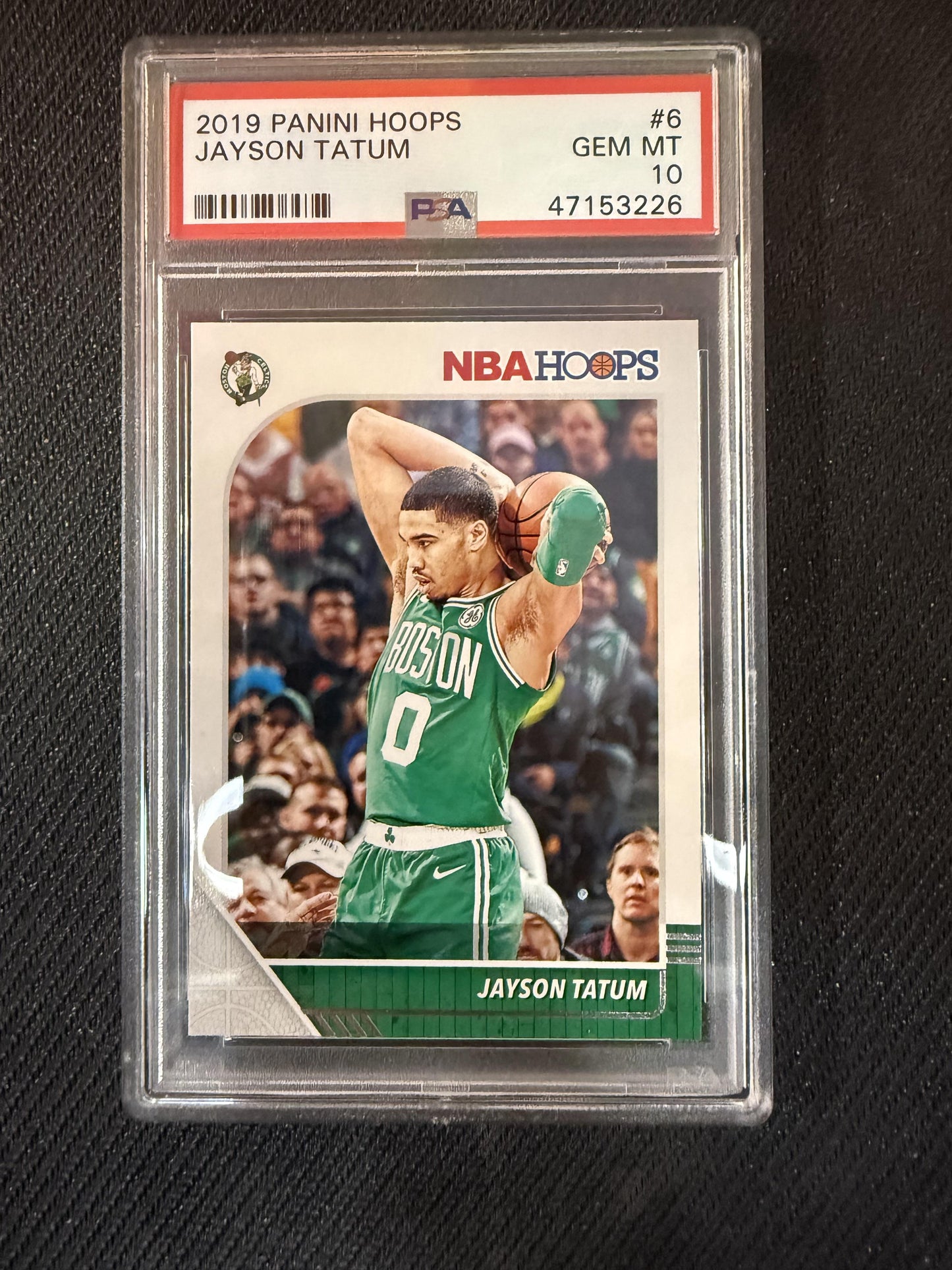 #6 Jayson Tatum 2019-20 Hoops Boston Celtics sports