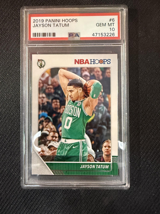 #6 Jayson Tatum 2019-20 Hoops Boston Celtics sports
