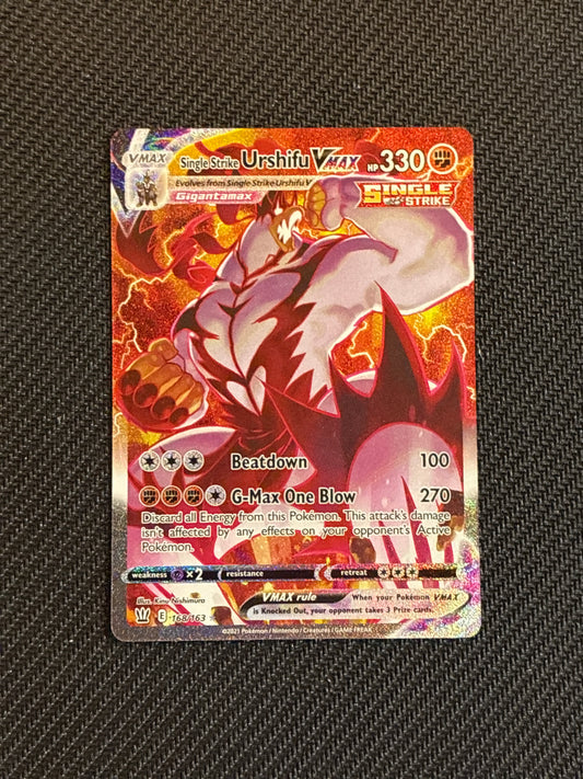 Single Strike Urshifu Vmax #168/163  (Alternate Art)