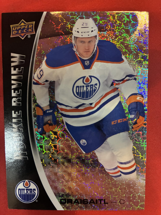 #RRC-27 Leon Draisaitl 2014-15 Upper Deck Overtime Edmonton Oilers Rookie Review