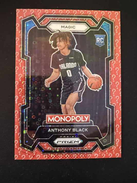 #66 Anthony Black 2023-24 Panini Prizm Monopoly /25 Magic Question Mark