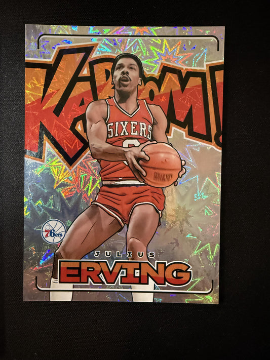 #8 Julius Erving 2023-24 Panini Crown Royale Philadelphia 76ers sports Kaboom