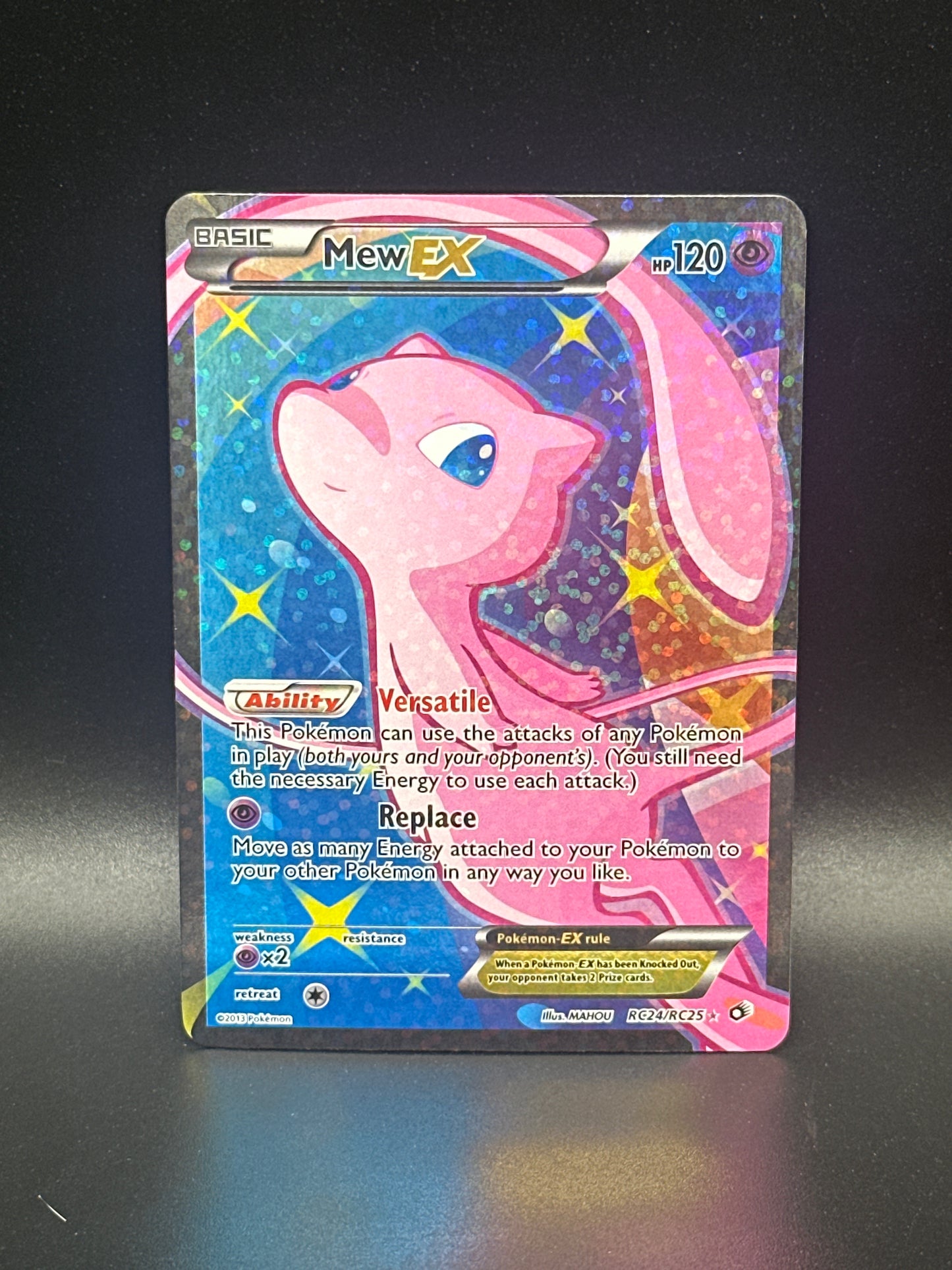#RC24/RC25 Mew EX (Full Art) Legendary Treasures: Radiant Collection