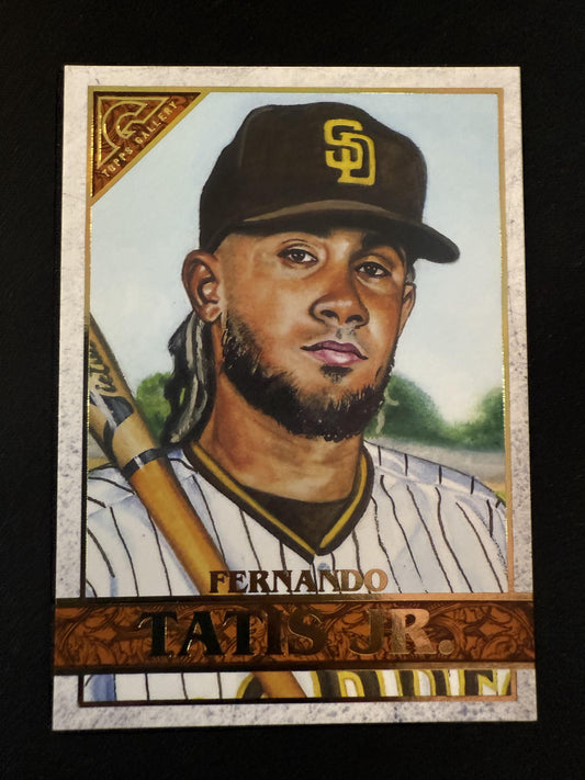 #88 Fernando Tatis Jr. 2020 Topps Gallery SN #/25 San Diego Padres sports Orange