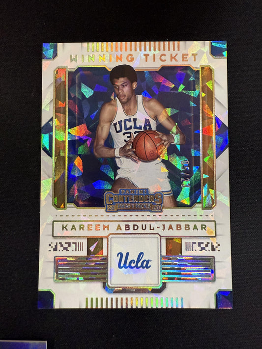#29 Kareem Abdul-Jabbar 2020 Panini Contenders Draft Picks /23 Cracked Ice