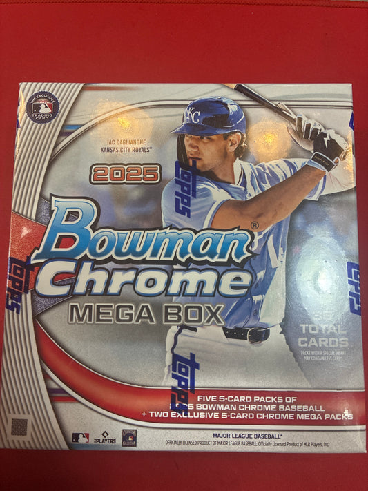 2025 bowman chrome baseball