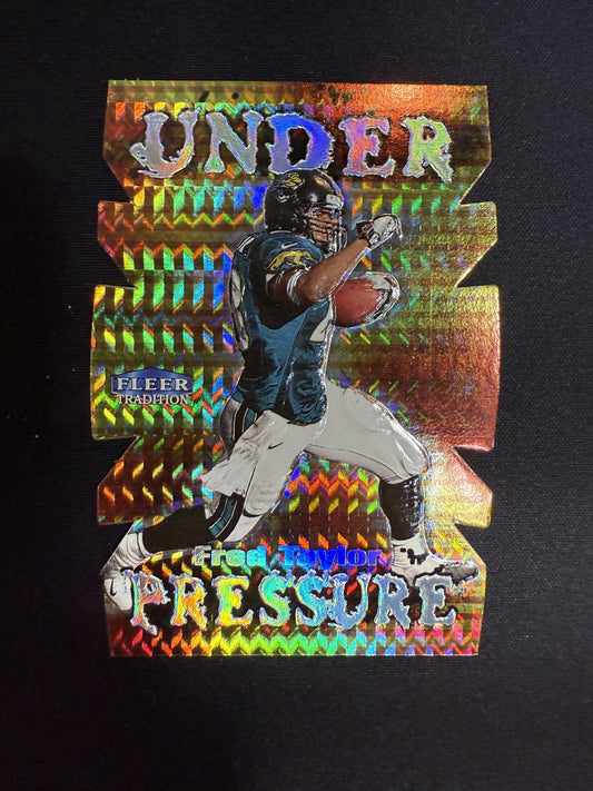 #14 UP Fred Taylor 1999 Fleer Tradition Jacksonville Jaguars Under Pressure