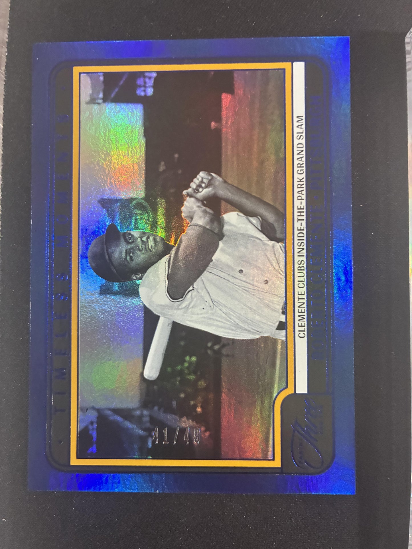 #2 ROBERTO CLEMENTE 2025 PANINI THREE AND TWO TIMELESS MOMENTS BLUE /49