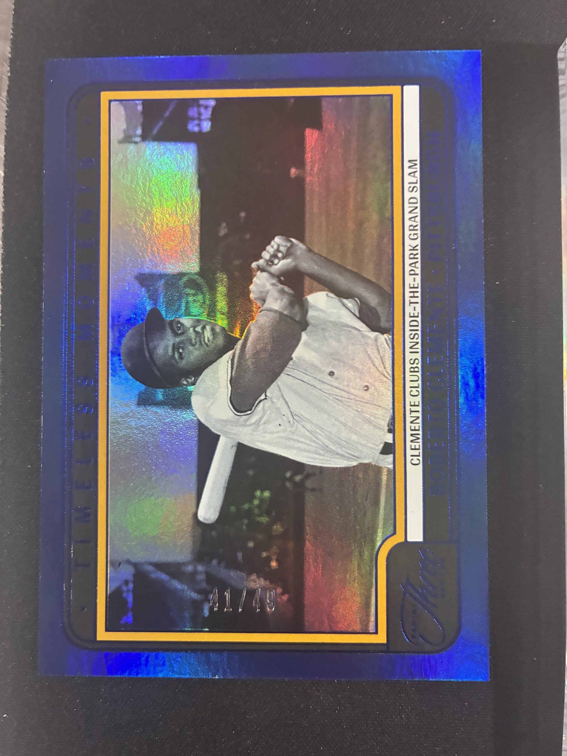 #2 ROBERTO CLEMENTE 2025 PANINI THREE AND TWO TIMELESS MOMENTS BLUE /49